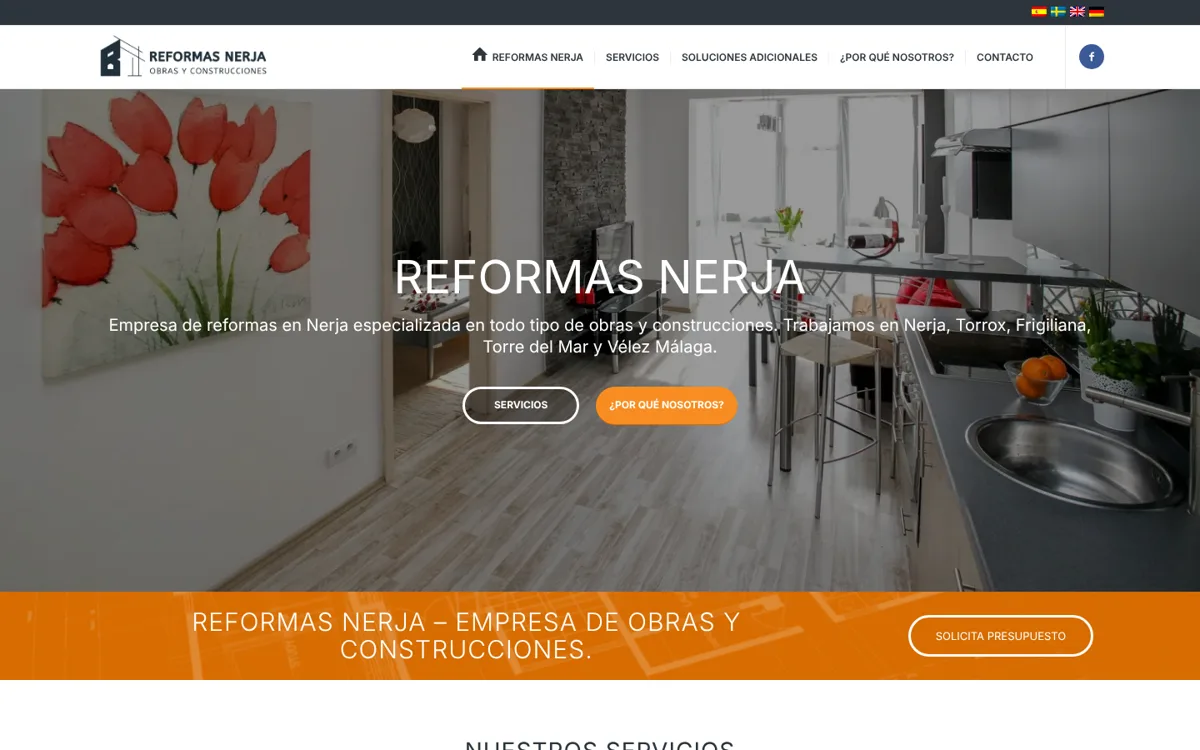 Web de Reformas Nerja