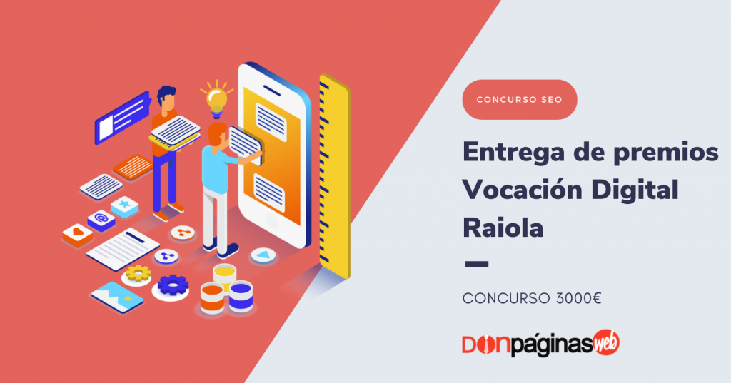 Entrega de premios Vocación Digital Raiola